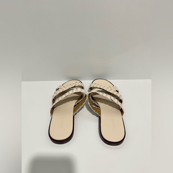 NEW Madewell The Mena Slide Sandal in Ecru size 6.5 - Picture 4 of 11